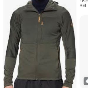 Fjallraven Abisko Trail Fleece Full Zip Jacket Size Large